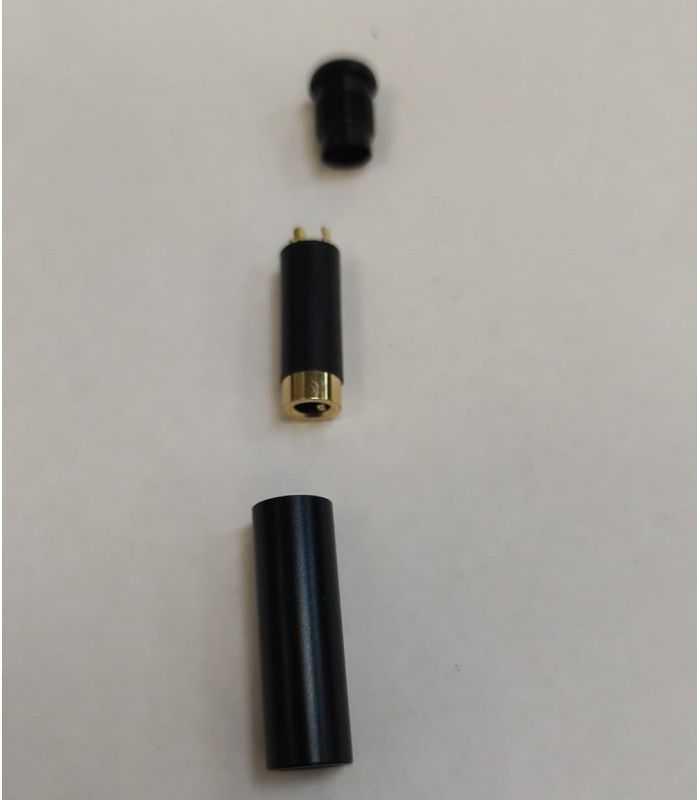 Mufa Mama Jack 35 Mm 4pini 4 Contacte Metal Negru Cu Aurit Carcasa Slim