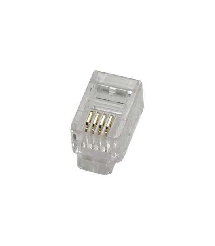 Mufa modulara telefon RJ10 4P4C
