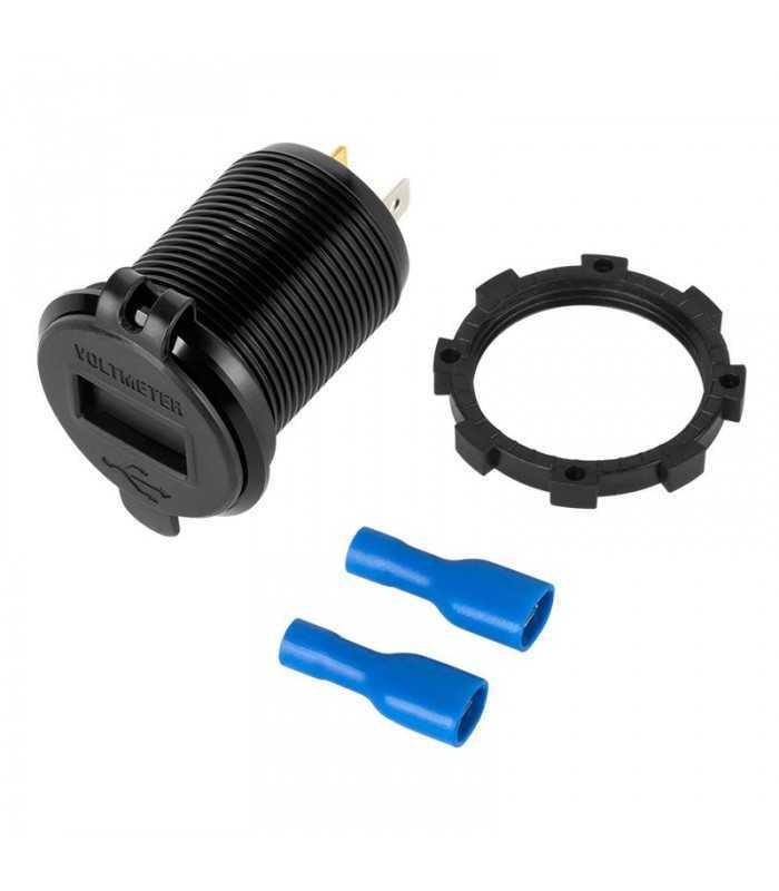 mufa montaj auto incarcare 2x usb qc30 peiying 1