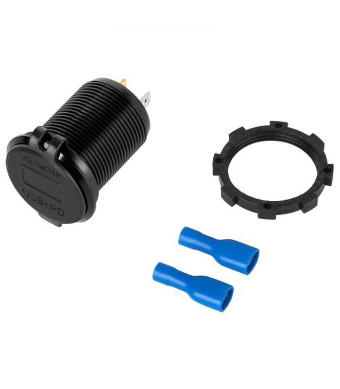 Mufa Montaj Incarcare Usb Pd Type C Si Usb Qc 30 48w Peiying Py Chr0006