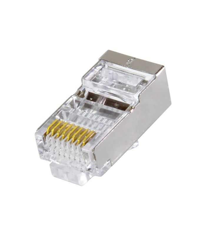 Mufa retea RJ45 8P8C Cat5e ecranat contacte aurite Well
