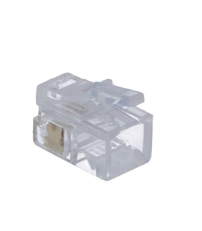 Mufa RJ10 4p4c pe cablu IDC crimpat MH CONNECTORS MHRJ114P4CR