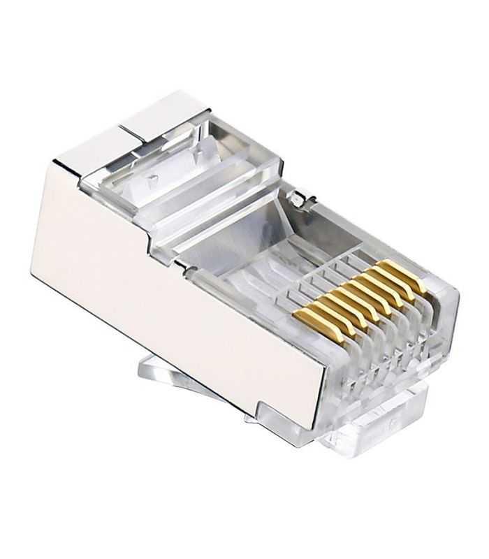 Mufa RJ45 8P8C CAT6E FTP ecranata PASS THROUGH EMTEX EMT-PR6-FTP