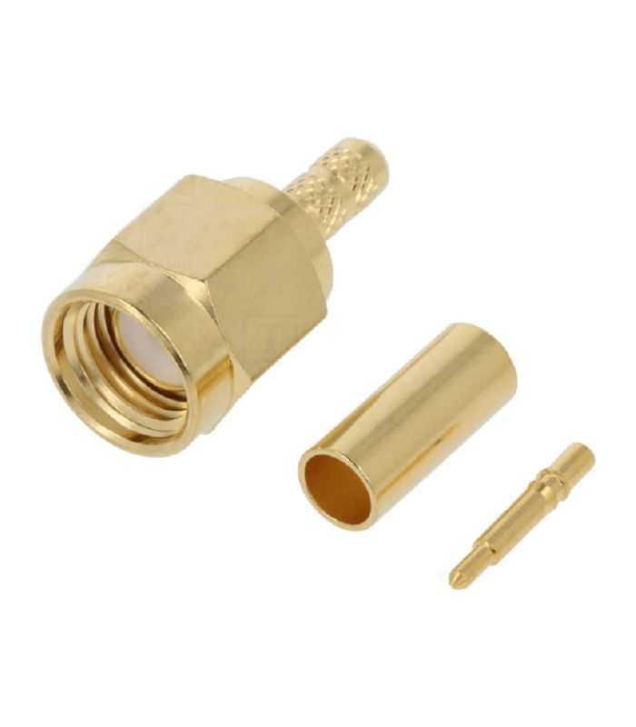 Mufa SMA tata drept LMR100 RG174 RG316 crimpat pe cablu PTFE RF2-02B-T-02-50-G ADAM TECH