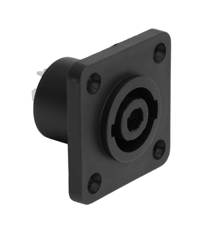 Mufa Speakon 4 poli mama 40 mm montabil