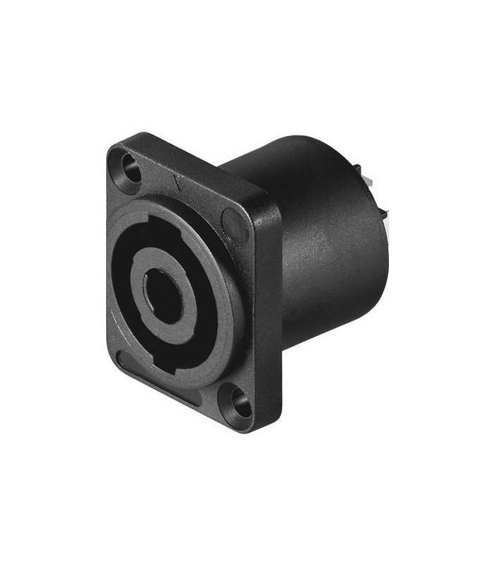 Mufa Speakon mama patrat 4 pini pe panou 26.2 mm Goobay