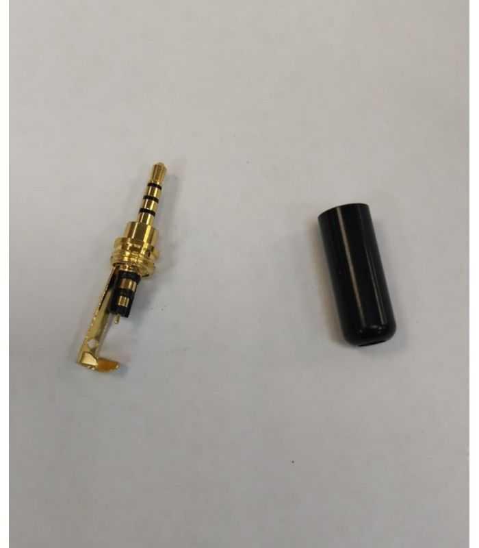 Mufa Tata Jack 25 Mm 4pini 4 Contacte Metal Carcasa Slim Stil Senheiser