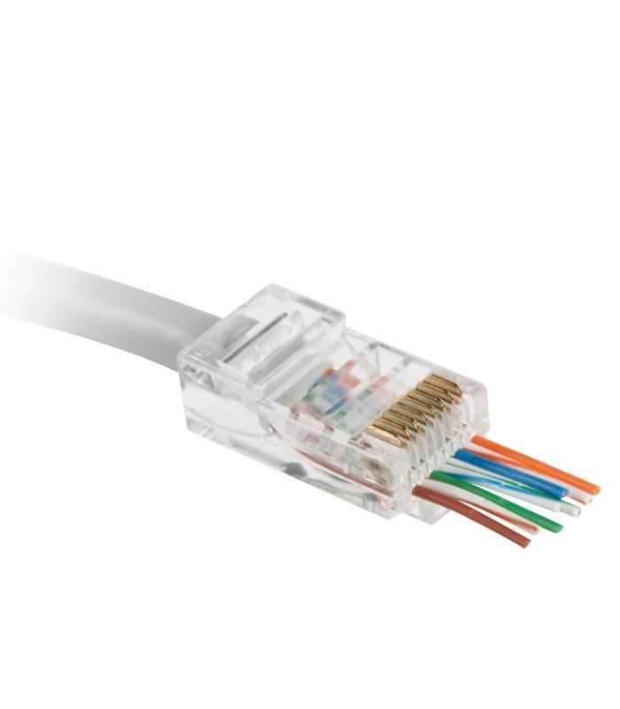 Mufa tata modulara Pass Through 8P8C CAT5e UTP RJ45 neecranata Delight