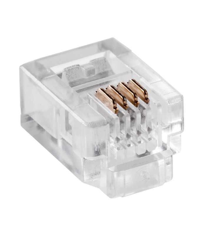 Mufa telefon 6P4C RJ11 TEL0002.1 Cabletech