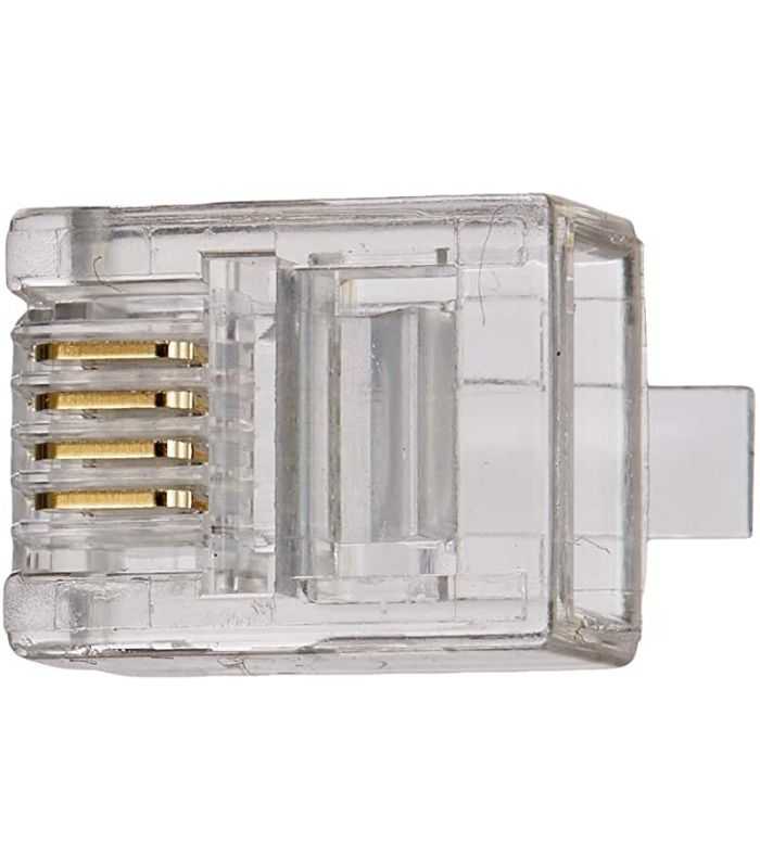 mufa telefonica conector transparent rj11 tata 6p4c set 10buc valueline 1