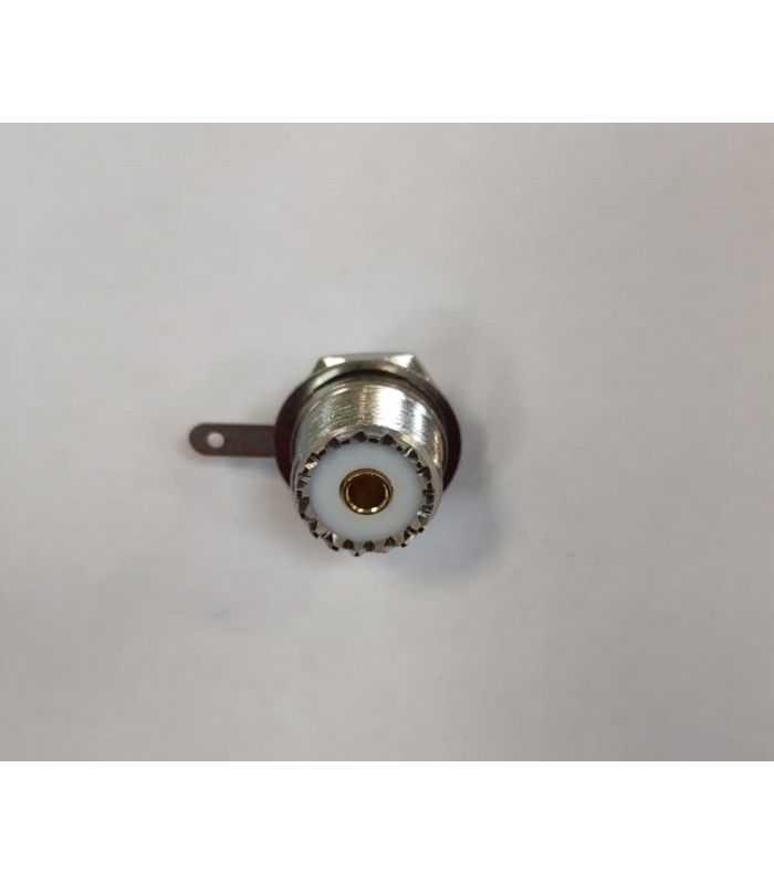 Mufa Uhf Mama Pin Aurit Pe Panou Cu Piulita So 239 Pl 259 Pentru Statii Cb