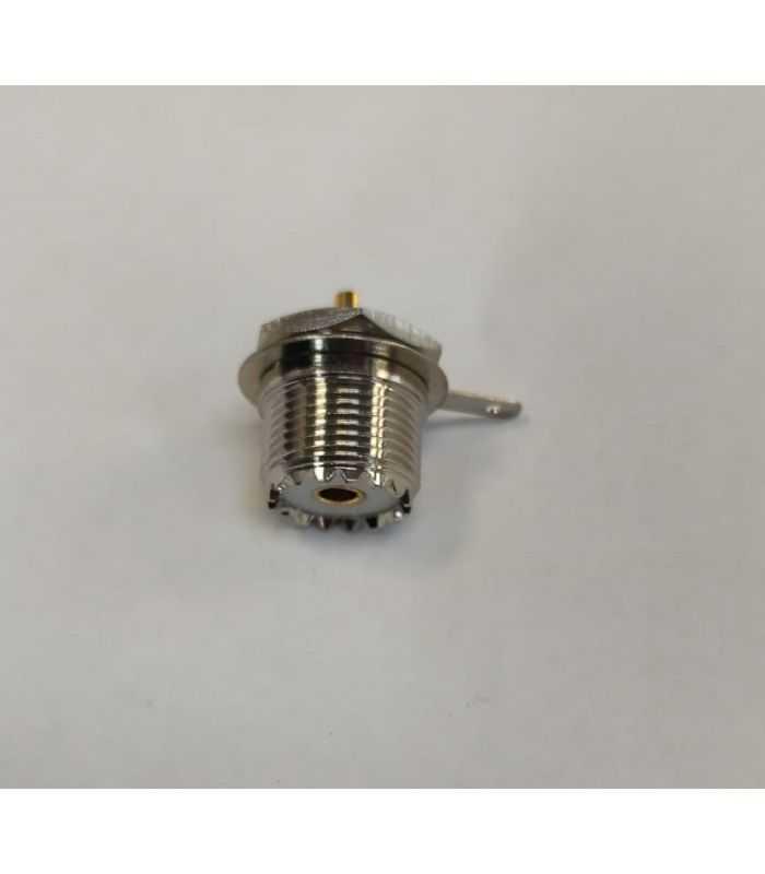 Mufa UHF mama pin aurit pe panou cu piulita SO 239-PL 259 pentru statii CB