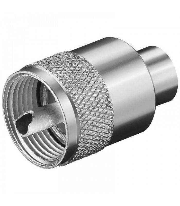 Mufa UHF tata 5.3mm RG58U Goobay