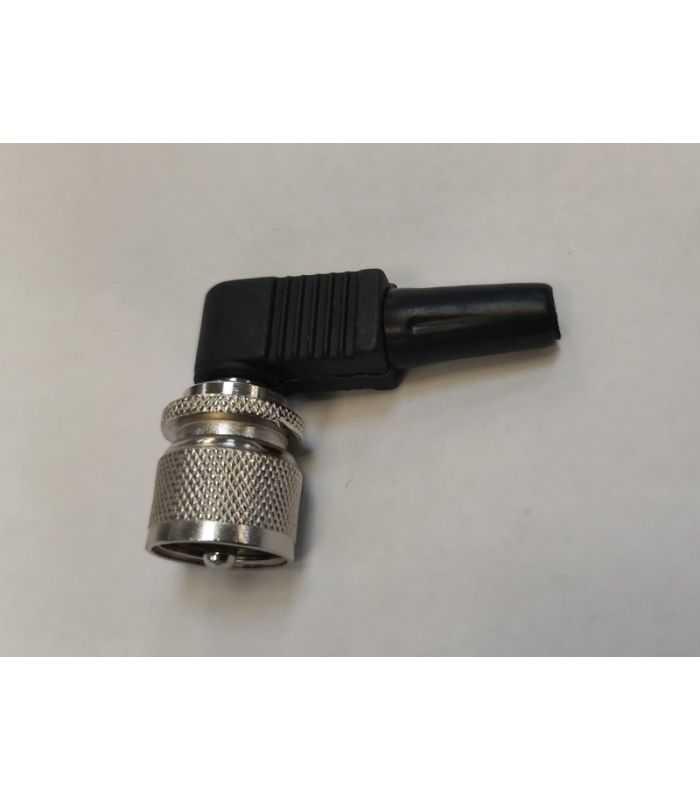 Mufa UHF Tata RG58 surub corp + manson plastic la 90 grade PR. B OCHI