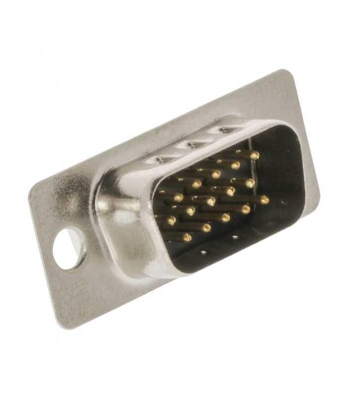 mufa vga tata 15 pini 3 randuri cu terminale de lipire connfly 1