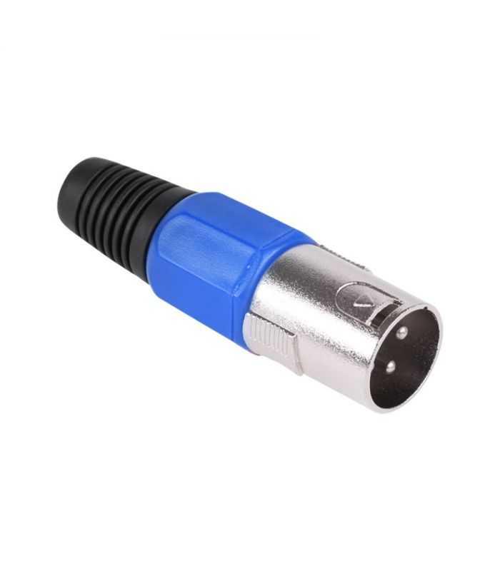 Mufa XLR tata albastru
