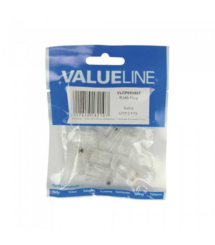 Mufe retea set 10buc RJ45 pentru cablu UTP CAT5 solid VALUELINE