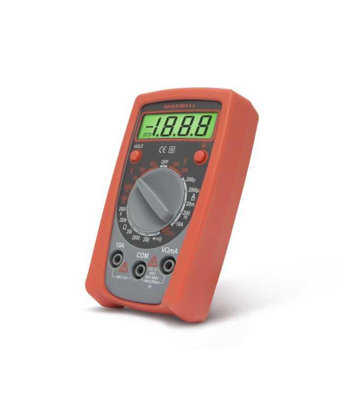 Multimetru digital compact MAXWELL 25103