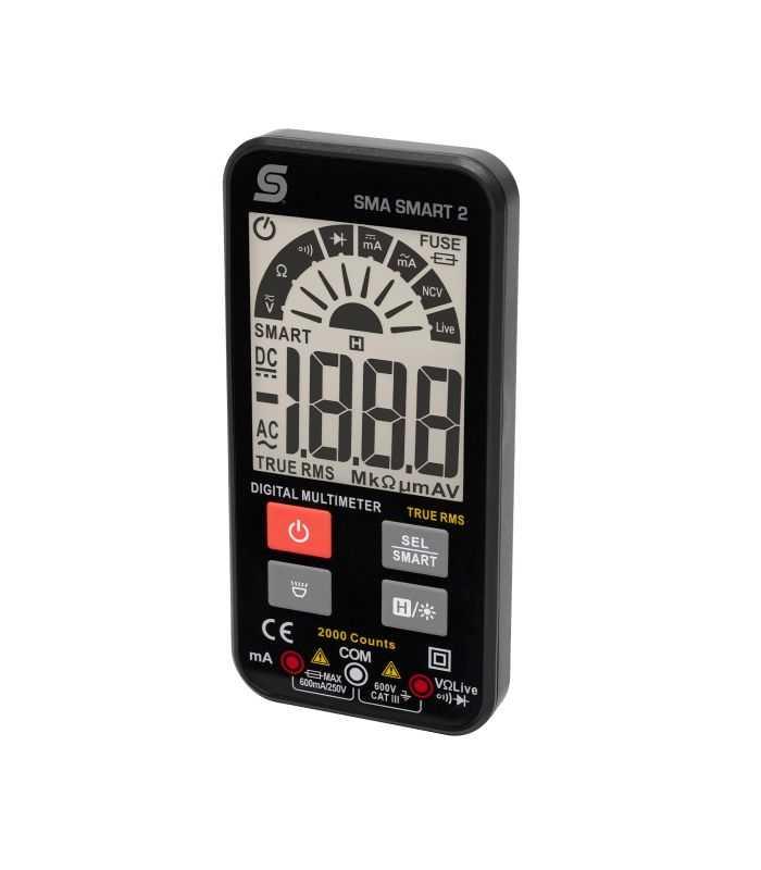 Multimetru Digital Identificare Smart Inteligenta Si Functii Manuale