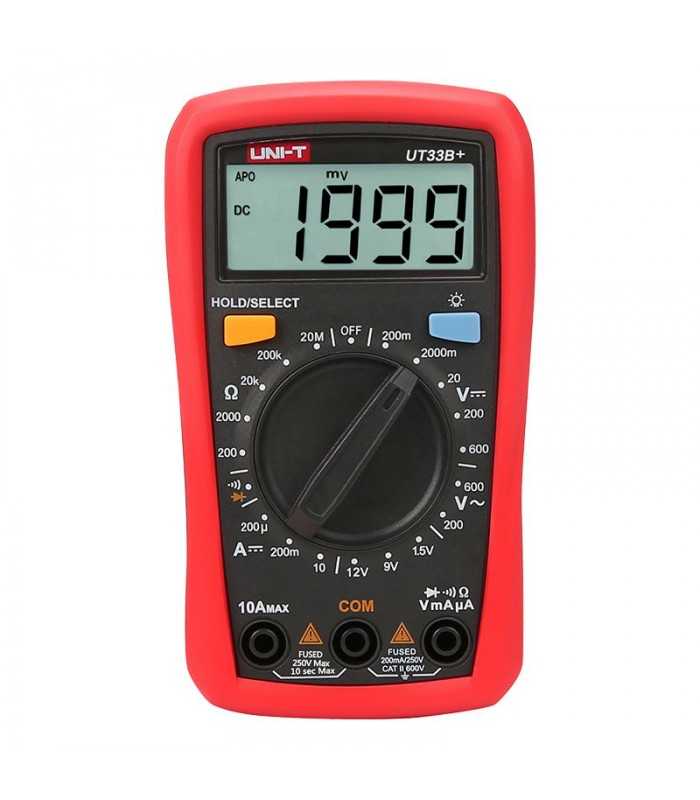 Multimetru DIGITAL UT33B+ UNI-T