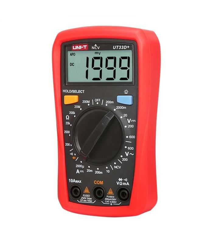Multimetru Digital Ut33d Uni T