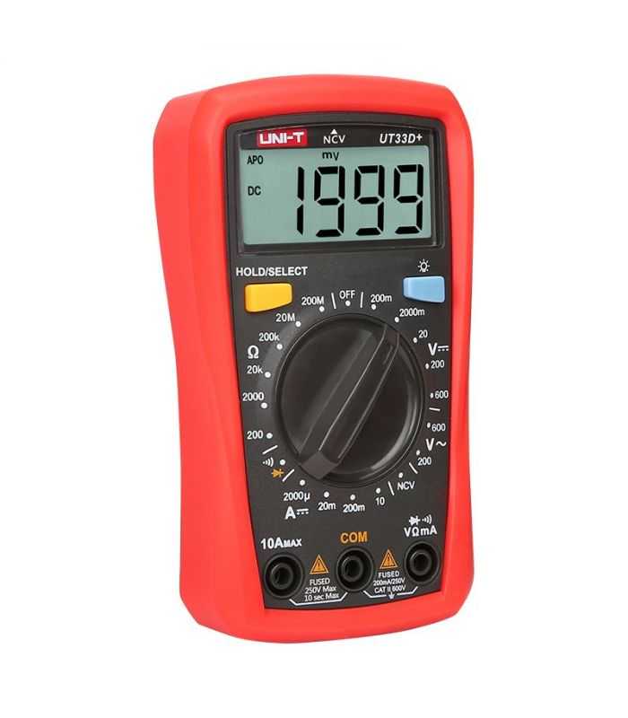 Multimetru Digital Ut33d Uni T