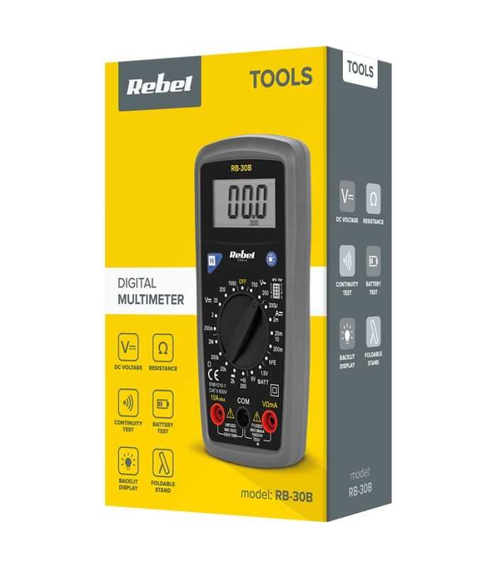 Multimetru Universal Rb 30b Rebel