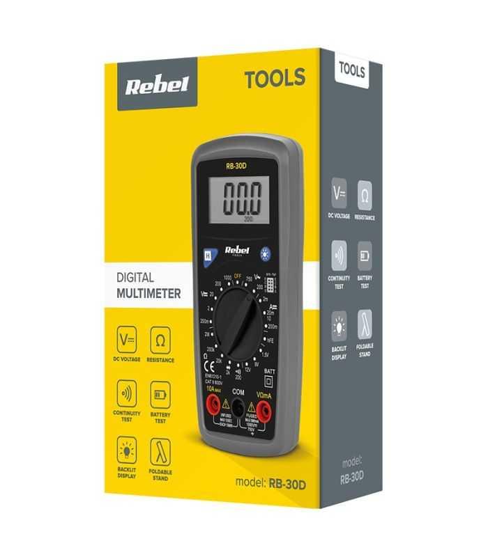 Multimetru Universal Rb 30d Rebel