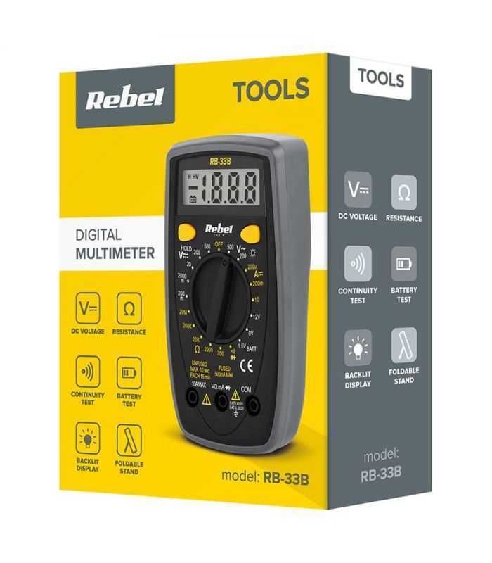 Multimetru Universal Rb 33b Rebel