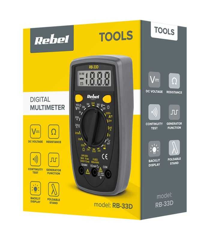 Multimetru Universal Rb 33d Rebel