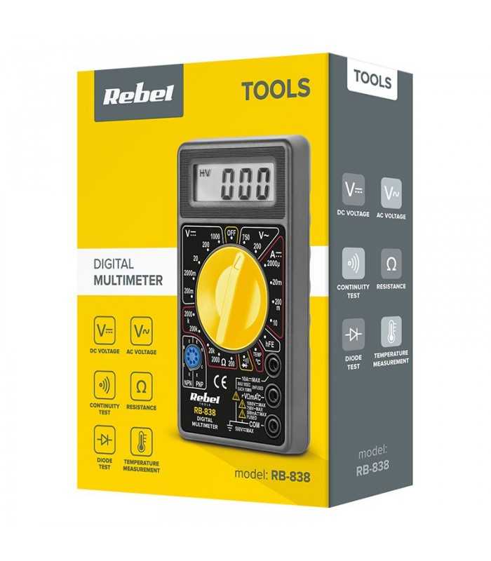multimetru universal rb 838 rebel 3