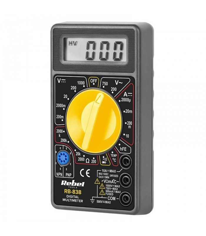 Multimetru Universal RB-838 REBEL