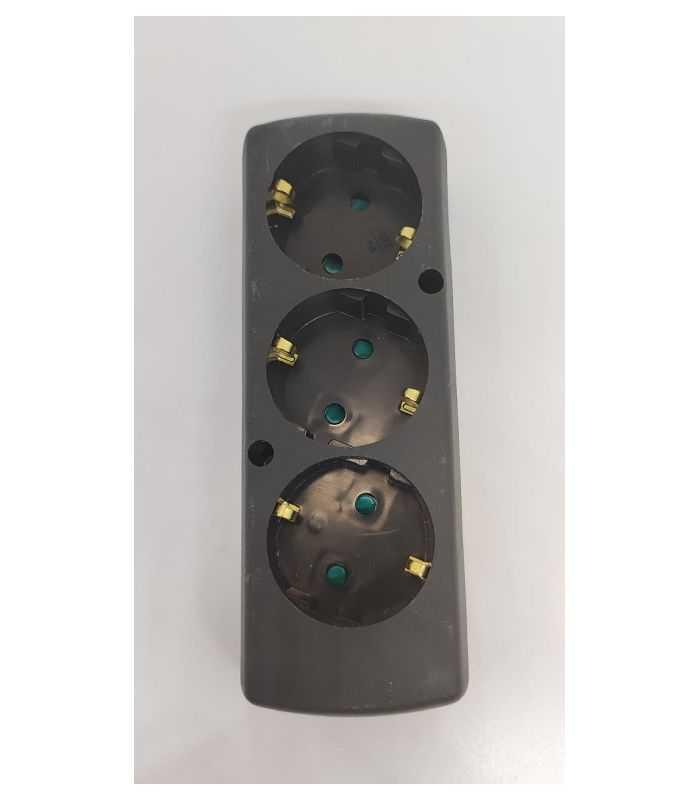 Multipriza 3 Prize Fara Cablu Alimentare Negru Gn 370s Bk Plastrol