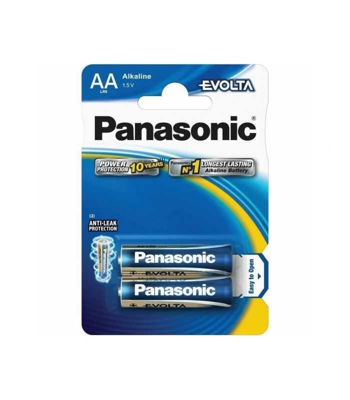 Panasonic baterii alcaline AA (LR6) Evolta 2buc B2 LR6EGE/2BP