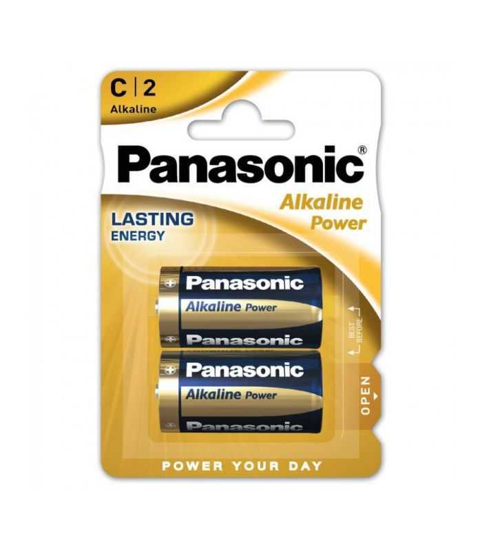 Panasonic baterii alcaline C (LR14) Alkaline Power Bronze 2buc LR14APB/2BP