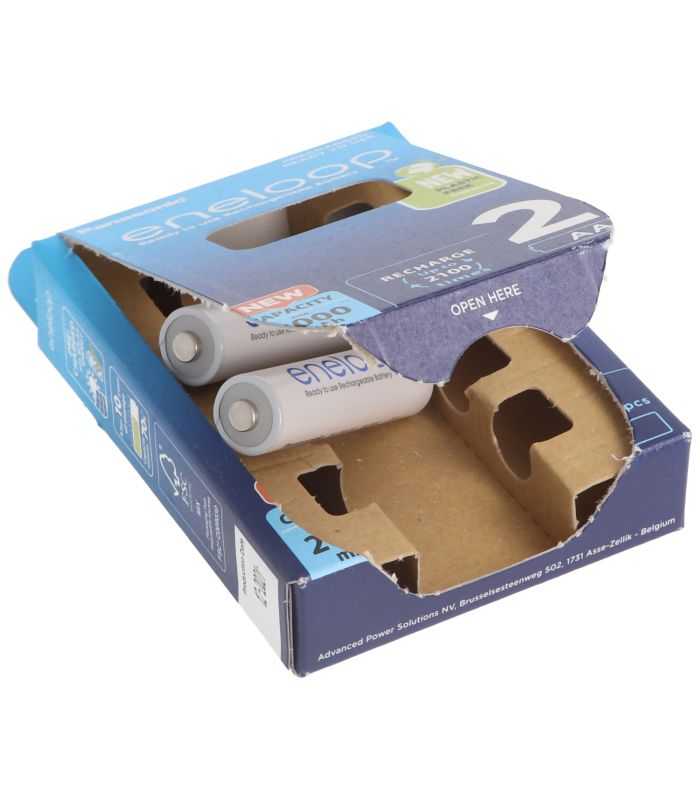 Panasonic Eneloop Set Acumulatori Ni Mh Aa R6 2000ma 2100 Cicluri 2buc Bk 3mcde 2be 5410853064176