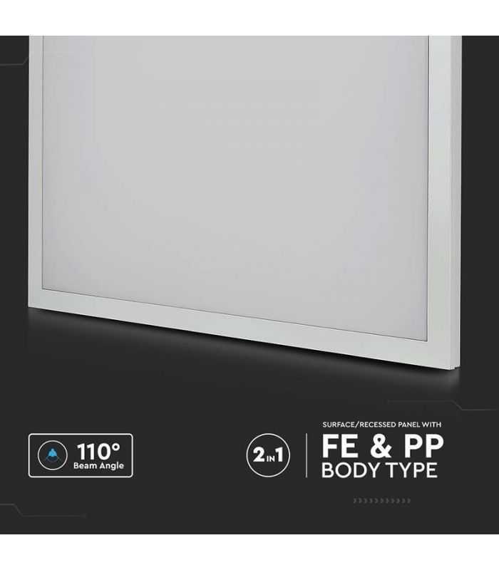 Panou Led 36w 2in1 60x60cm 3960lm 4000k Alb Neutru V Tac Sku 638011