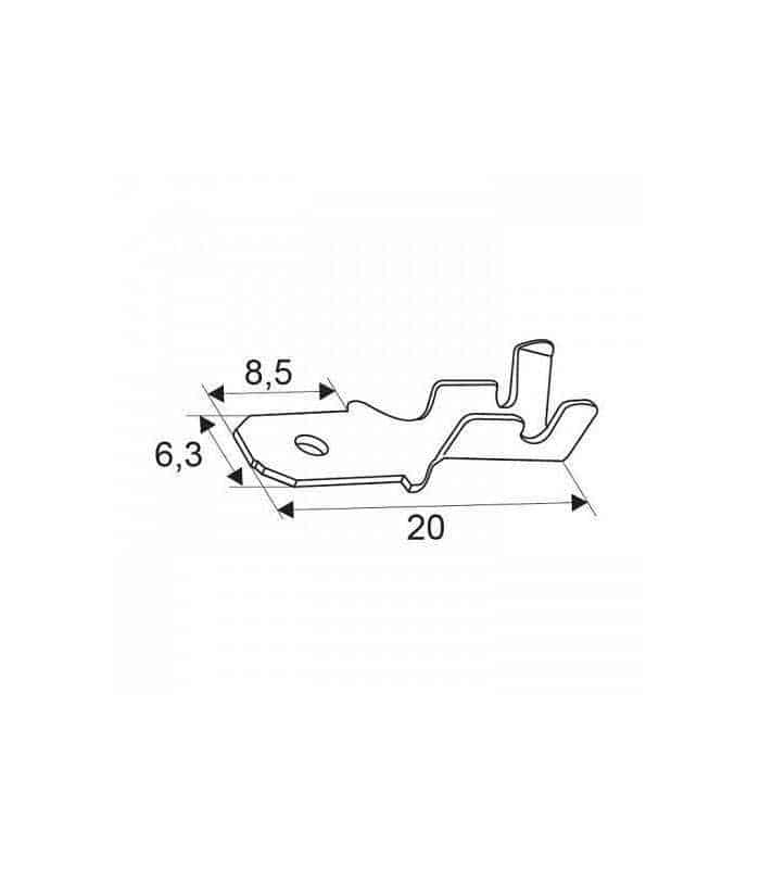 papuc 63mm tata gold 1