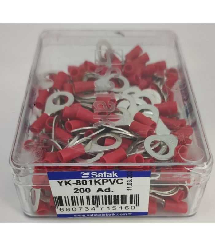 Papuc ochi izolat 0.5-1.5mm2 M8 Safak YK-801