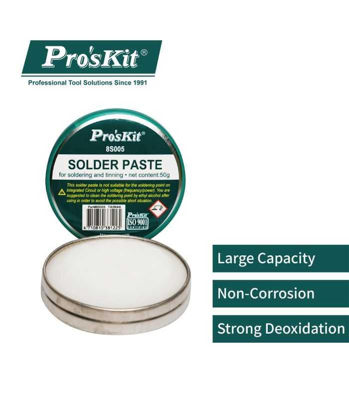 Pasta decapanta ProsKit 8S005 50g pentru lipirea suprafetelor metalice