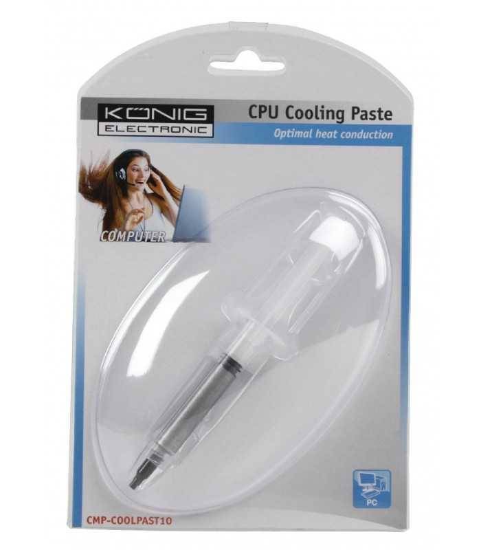 pasta termica cu argint la seringa de 3grame 2w konig 3