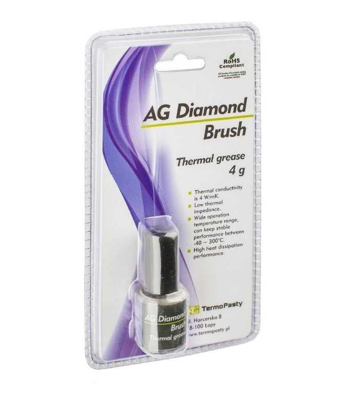 Pasta termoconductoare AG Diamond Brush 4 W/m.K 4grame AG TermoPasty