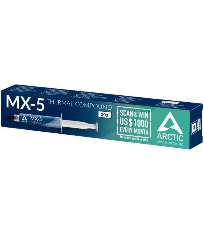 pasta termoconductoare mx 5 20grame arctic cooling actcp00049a 1