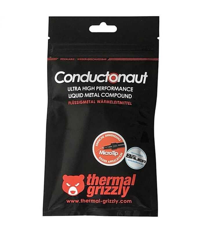 Pasta Termoconductoare Thermal Grizzly Conductonaut 73w Mk 1gr Tg C 001 R