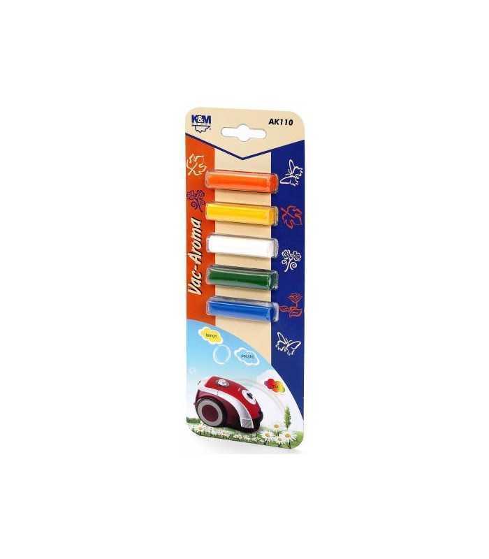 Pastile parfumate cu 5 esente pentru aspirator K&M