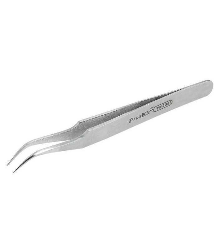 Penseta cu varf curbat 120mm ProsKit