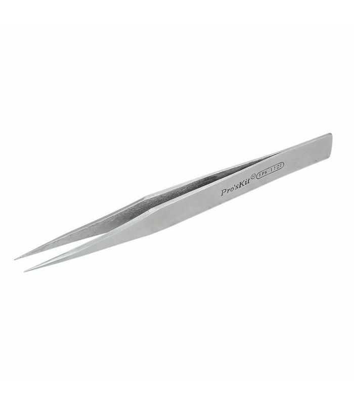 Penseta dreapta ascutita cu varf super fin 128mm 1PK-112T Pro`sKit