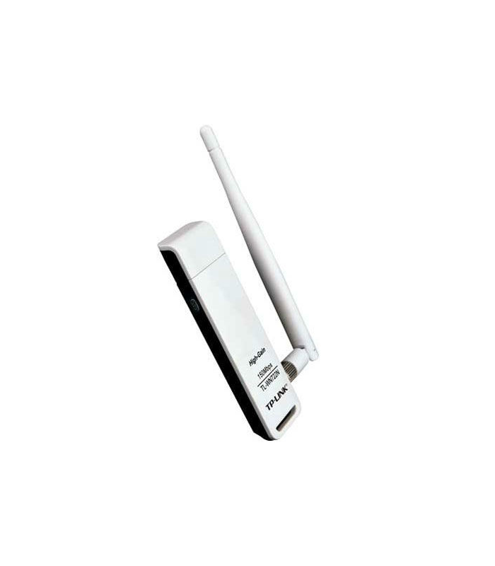Placa de retea Card wi-fi USB +antena 4dbi b/g/n TL-WN722N v.3.0 150MB TP-Link
