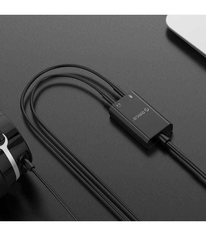 placa de sunet orico skt2 neagra 2