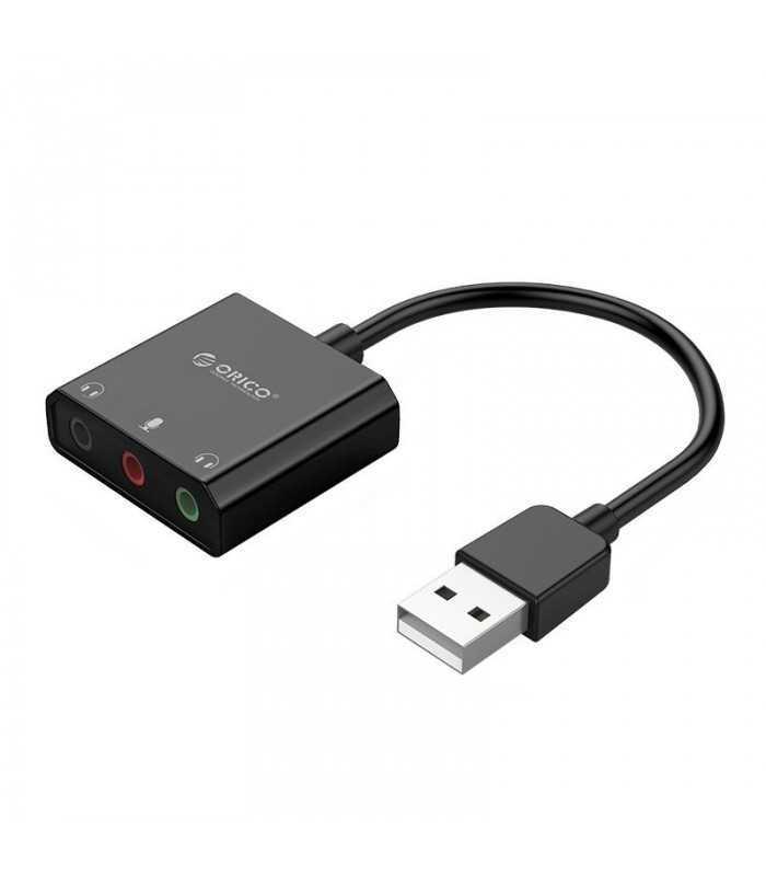 Placa de sunet Orico SKT3 1x USB 2.0 la 1x TRS 1x TRRS 1x Mic